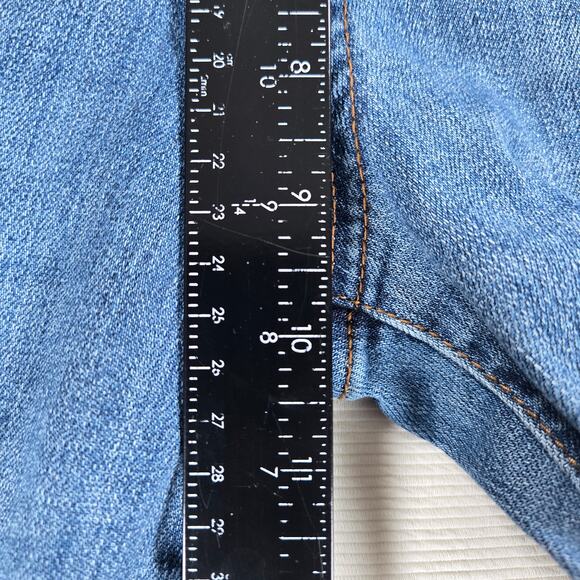 NWT KUT from the Kloth Mid Rise Ankle Straight Stretch Denim Jeans Size 12 - Picture 6 of 9